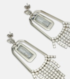 Rebecca Vallance Embellished pendant earrings