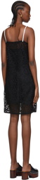 JW Anderson Black Polyester Mini Dress