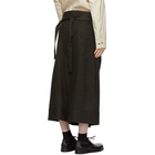 Jan-Jan Van Essche Khaki Hemp Apron