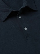 Incotex - Slim-Fit IceCotton-Jersey Polo Shirt - Blue