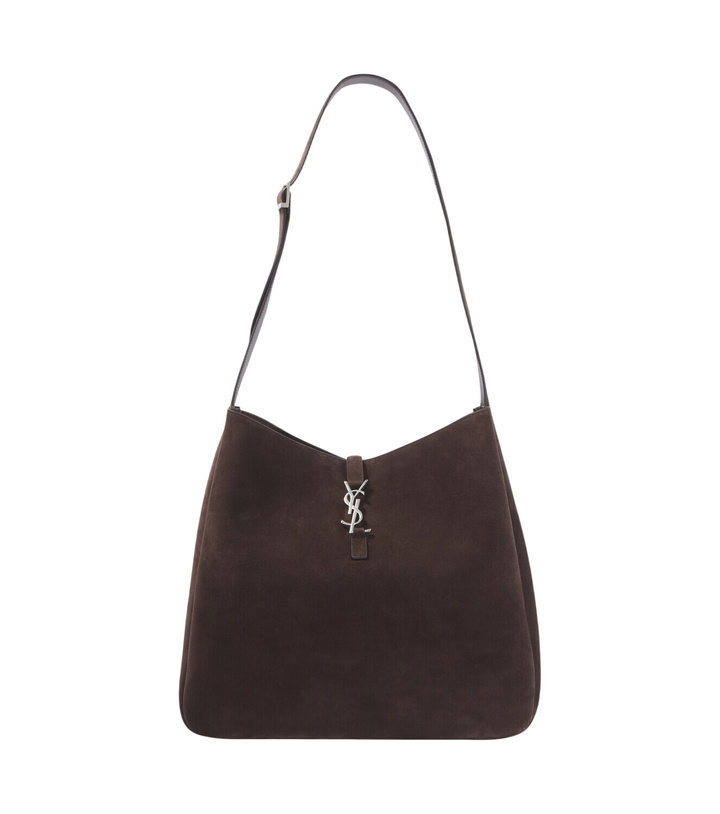 Photo: Saint Laurent Le 5 à 7 Maxi suede shoulder bag