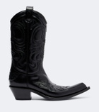 Acne Studios Bouni leather cowboy boots