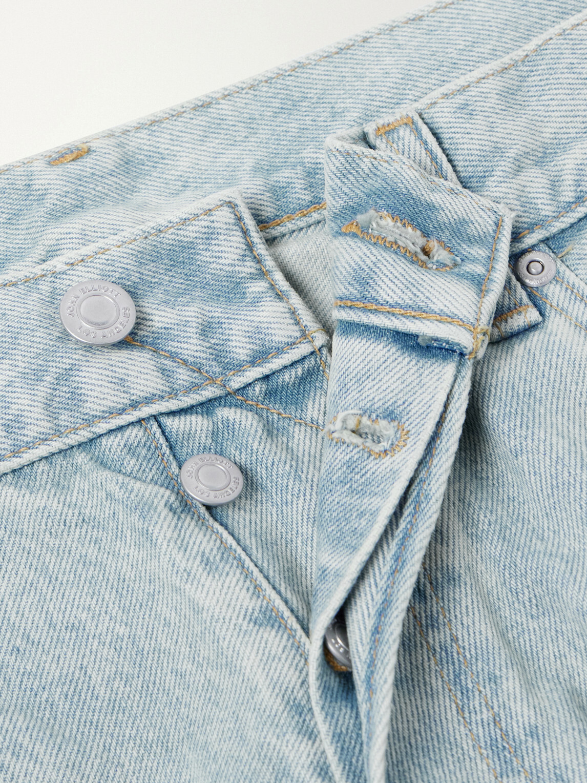 John Elliott - Wyatt Straight-Leg Jeans - Blue