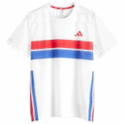Adidas Running adidas Adizero Run T-Shirt in White