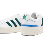 Adidas Superstar Bonega 2B W Sneakers in White/Dark Green/Bright Royal
