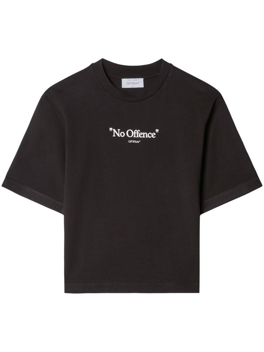 OFF-WHITE - Logo Cotton T-shirt Off-White