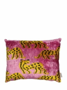 LES OTTOMANS Silk & Cotton Velvet Cushion