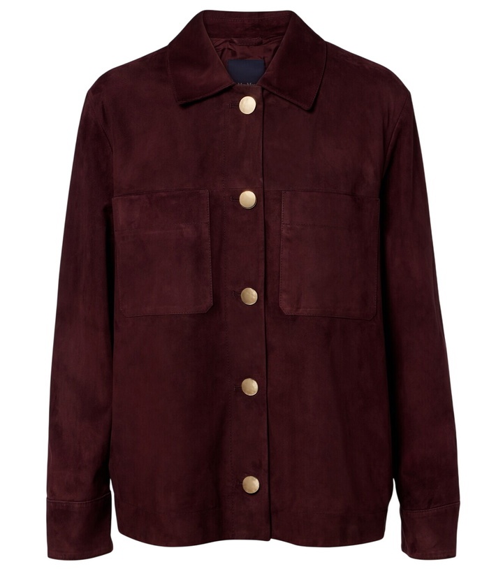 Photo: 'S Max Mara Suede blouson jacket