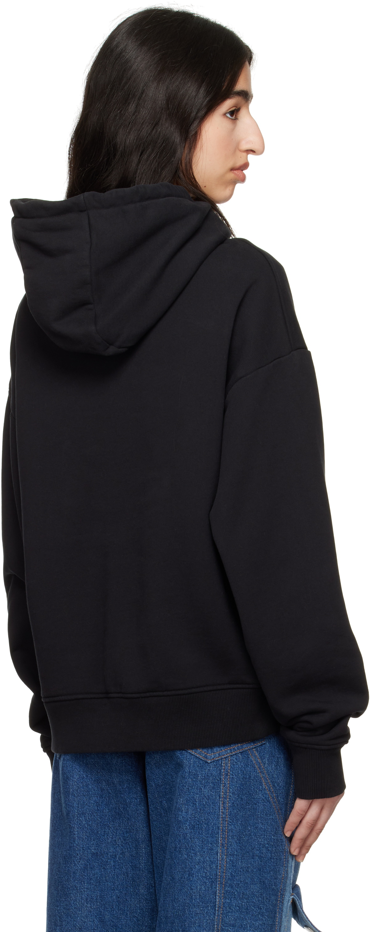 Charles Jeffrey LOVERBOY Black Logo Hoodie