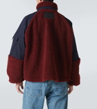 JW Anderson Colorblocked fleece jacket