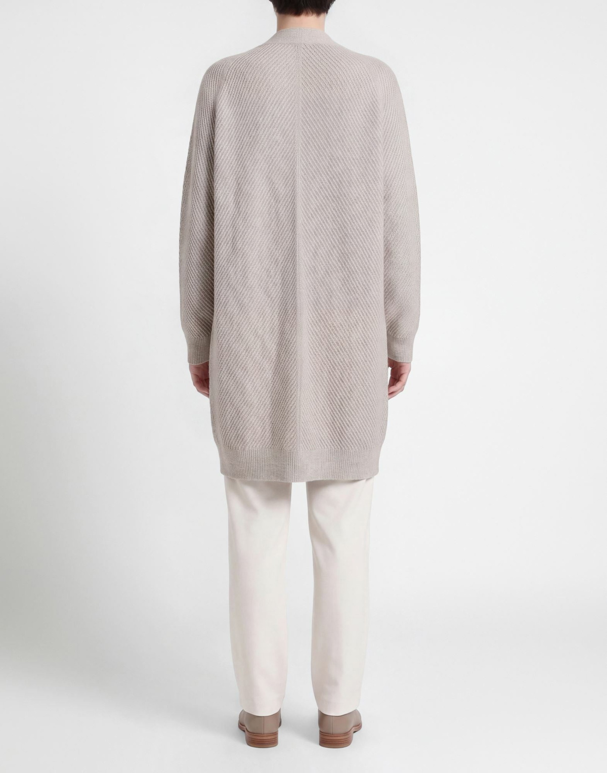 Kiton Womens Cardigan in Grey