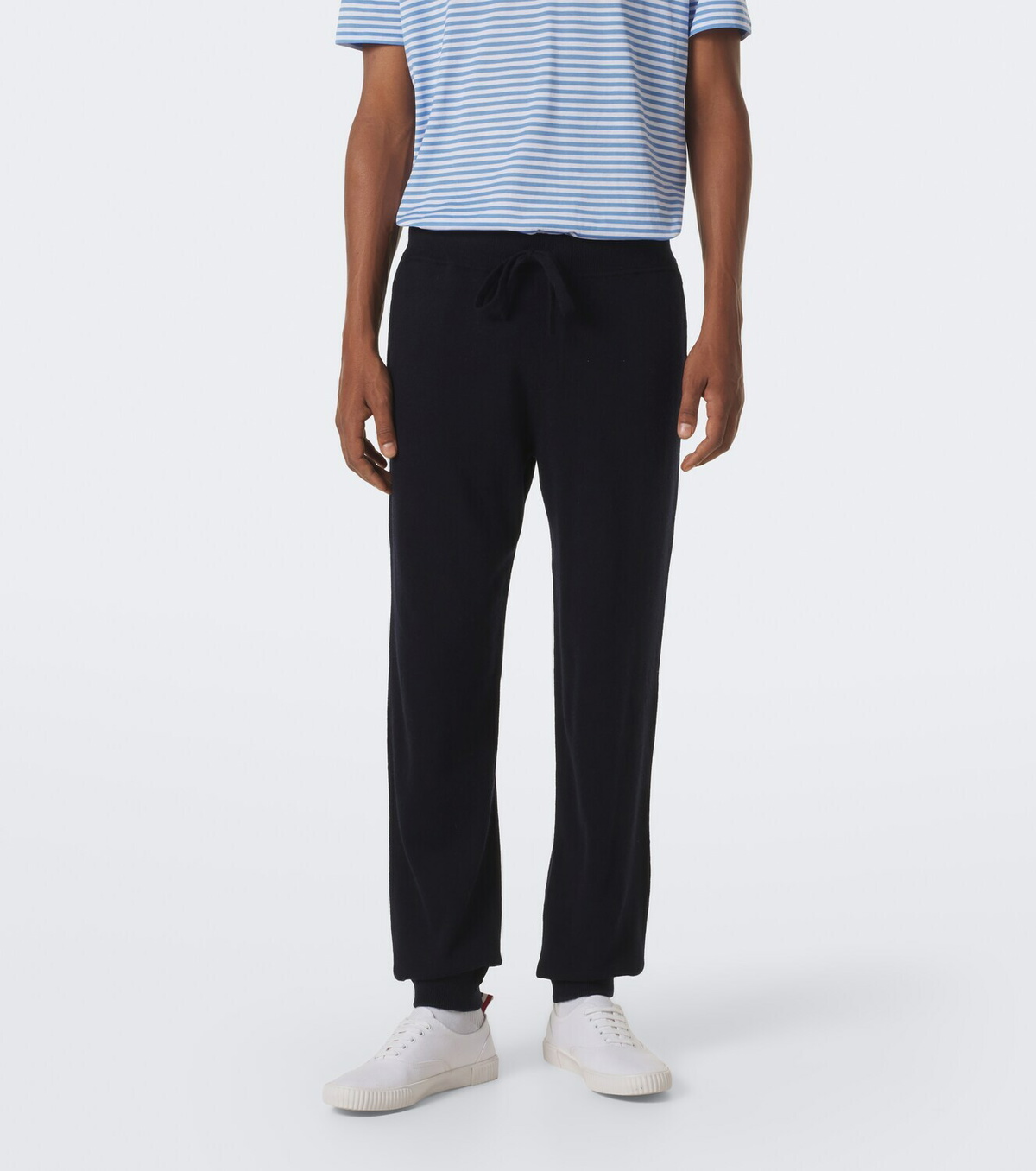 Allude Wool and cashmere sweatpants
