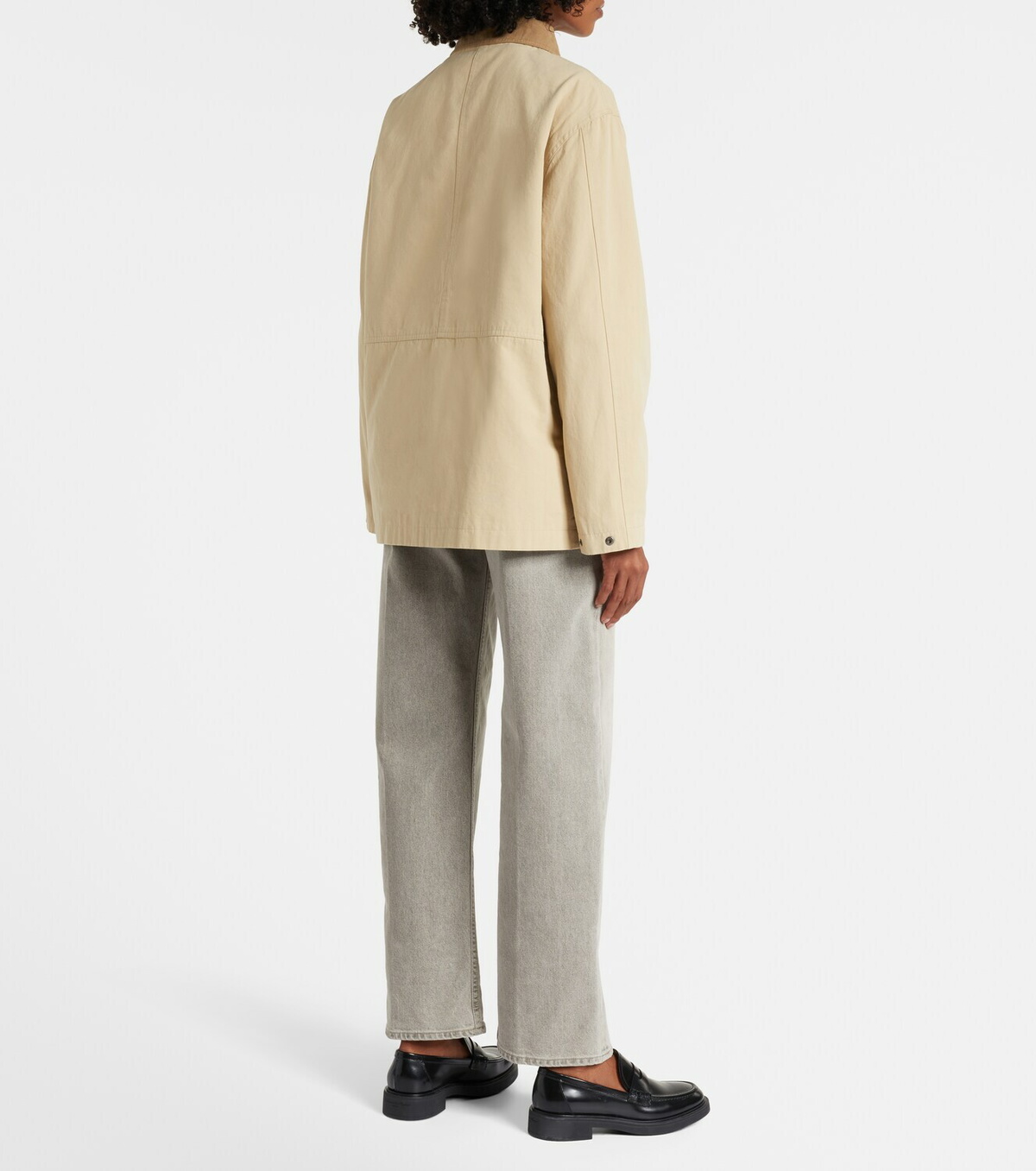 Velvet Rosa cotton gabardine jacket
