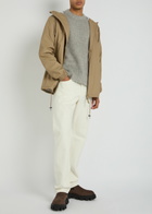 Rains Storm Breaker Hooded Waterproof Jacket Beige