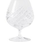 Soho Home - Barwell Set of Six Cut Crystal Brandy Glasses - Neutrals
