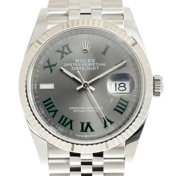 Photo: Rolex Datejust 36 Automatic Grey Dial Chronometer Grey Dial Watch 126234GYRJ