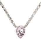 Jiwinaia Pink Angel Drop Necklace