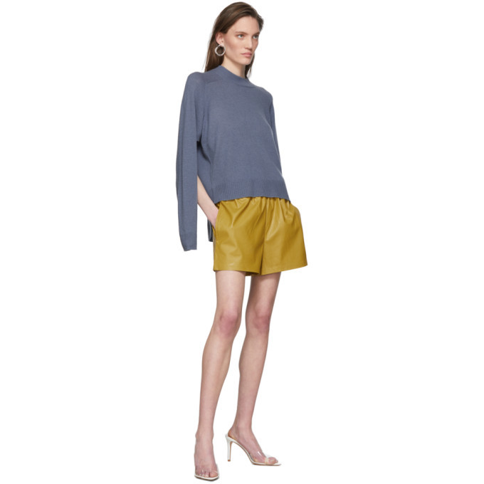 Tibi Blue Spring Cocoon Sweater
