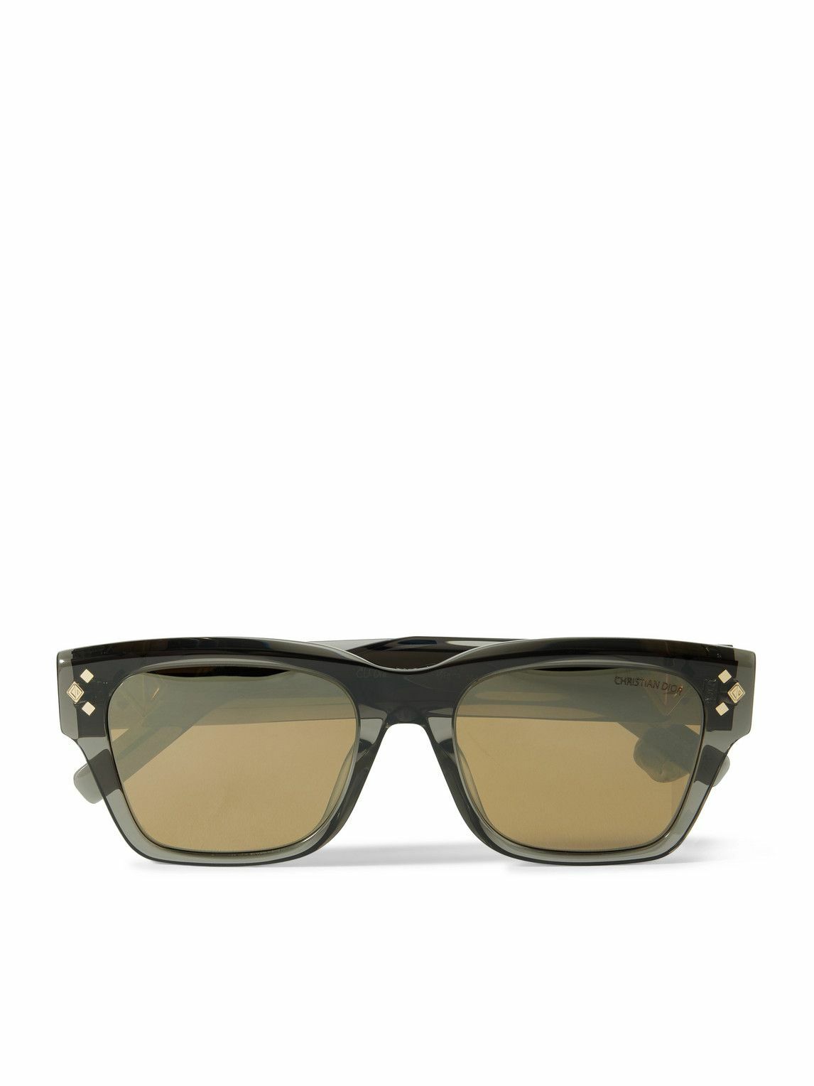 Dior Eyewear - CD Diamond S2I D-Frame Acetate and Silver-Tone Sunglasses