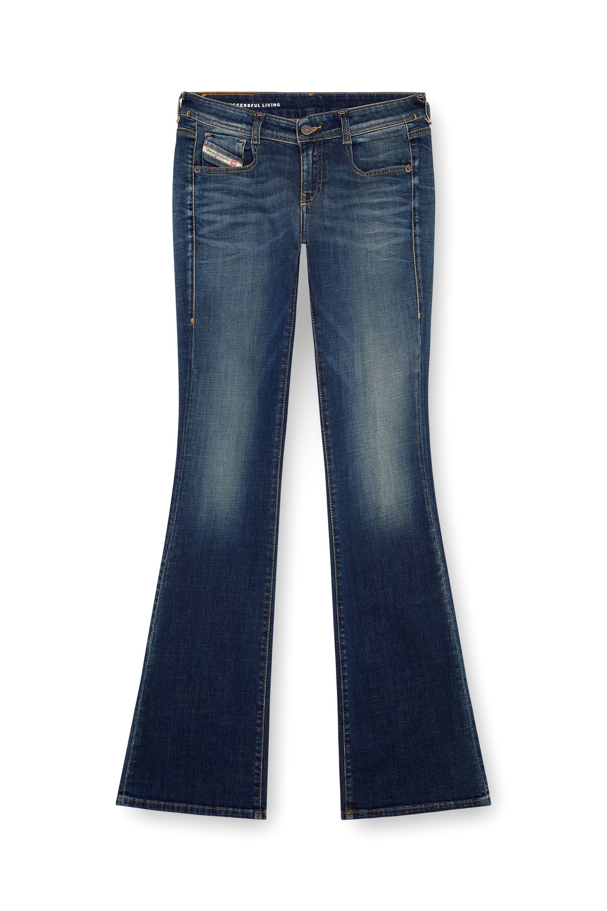 【送料&関税込】Diesel 1969 D-ebbey-fse Jeans 1969 D-Ebbey Women: Bootcut Flare Jeans, Dark blue denim