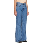 ANINE BING Blue Wyatt Jeans