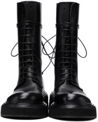 Marsèll Black Zuccone Lace-Up Boots