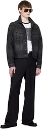 TOM FORD Black Icon Selvedge Denim Jacket