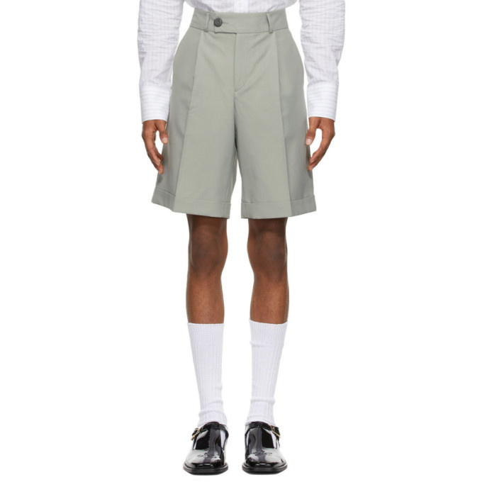 Photo: Ernest W. Baker Green Tailored Shorts