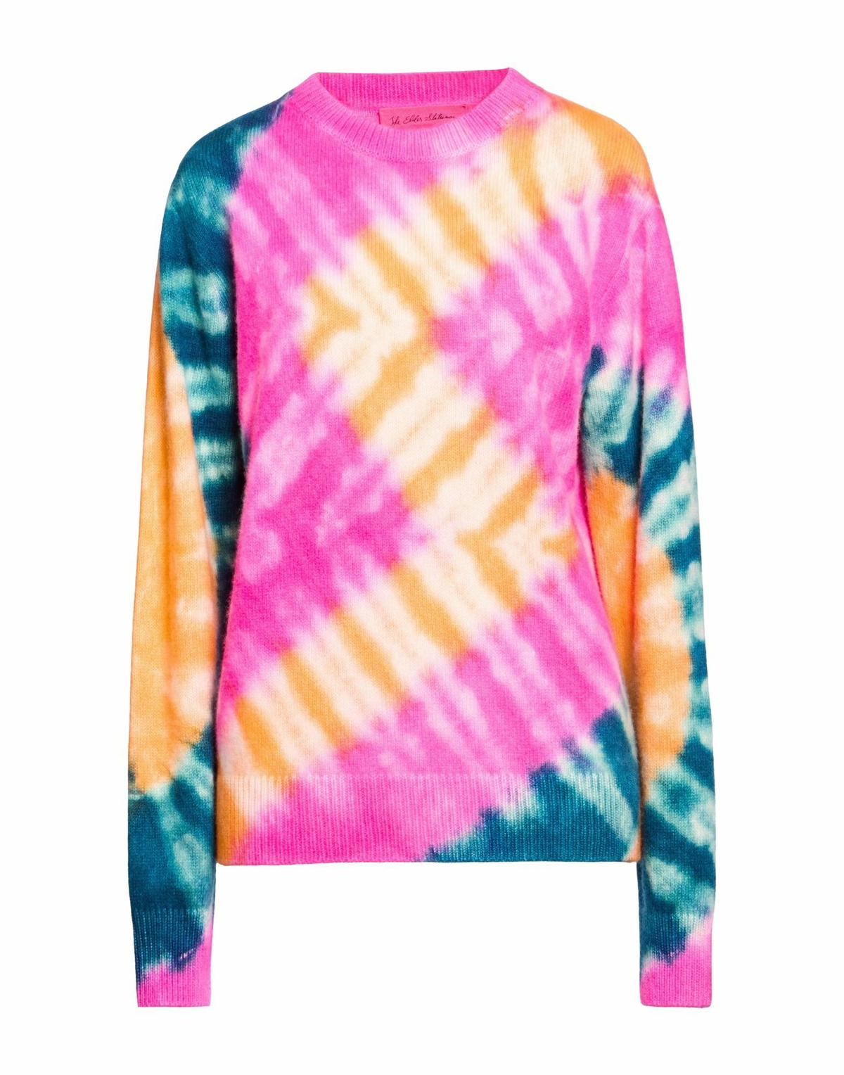 The Elder Statesman Womens Sweater Fuchsia