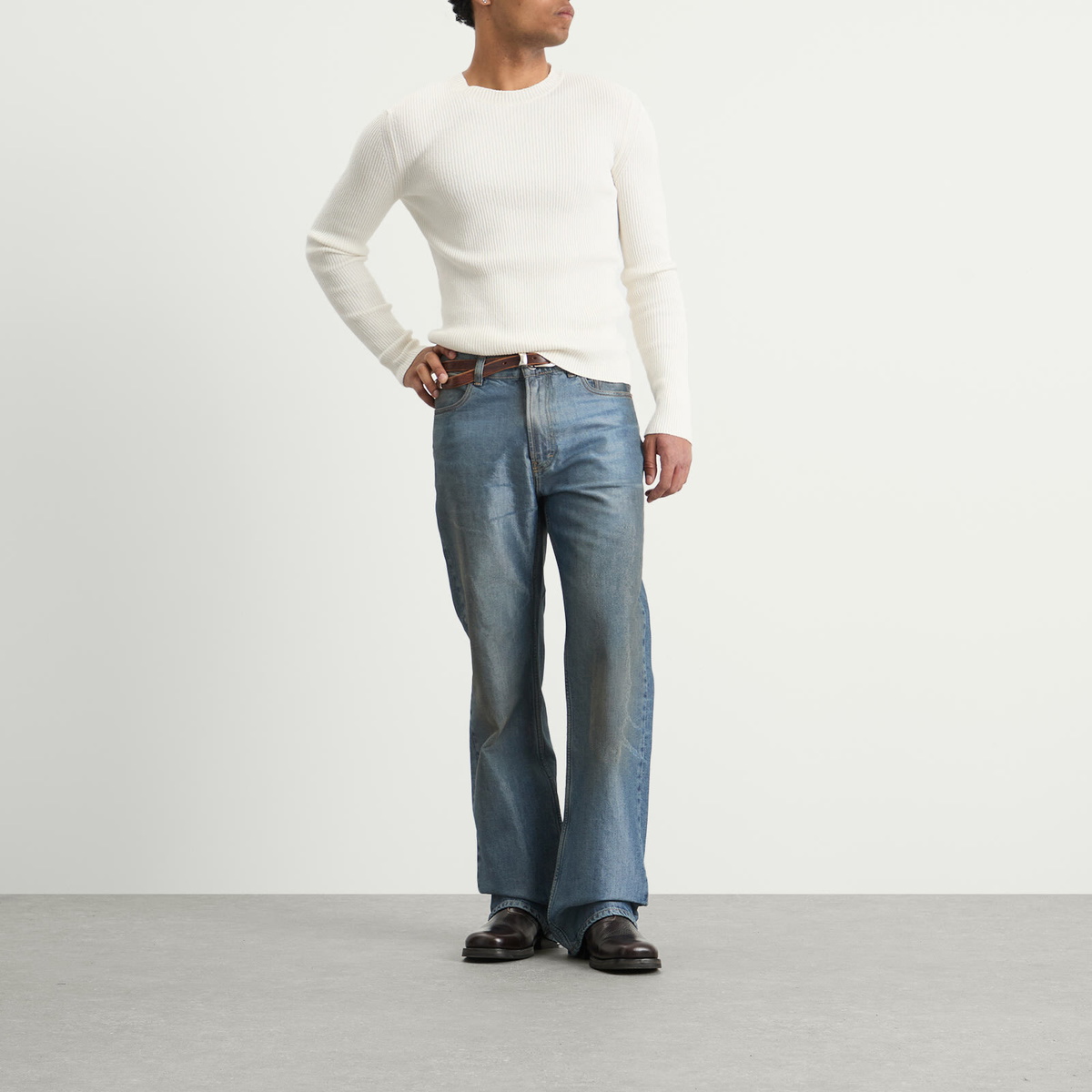 Our Legacy Men's Carlson Cut Jeans in Kintsugi