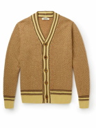 Wales Bonner - Clarinet Jacquard-Knit Recycled Cashmere-Blend Cardigan - Yellow