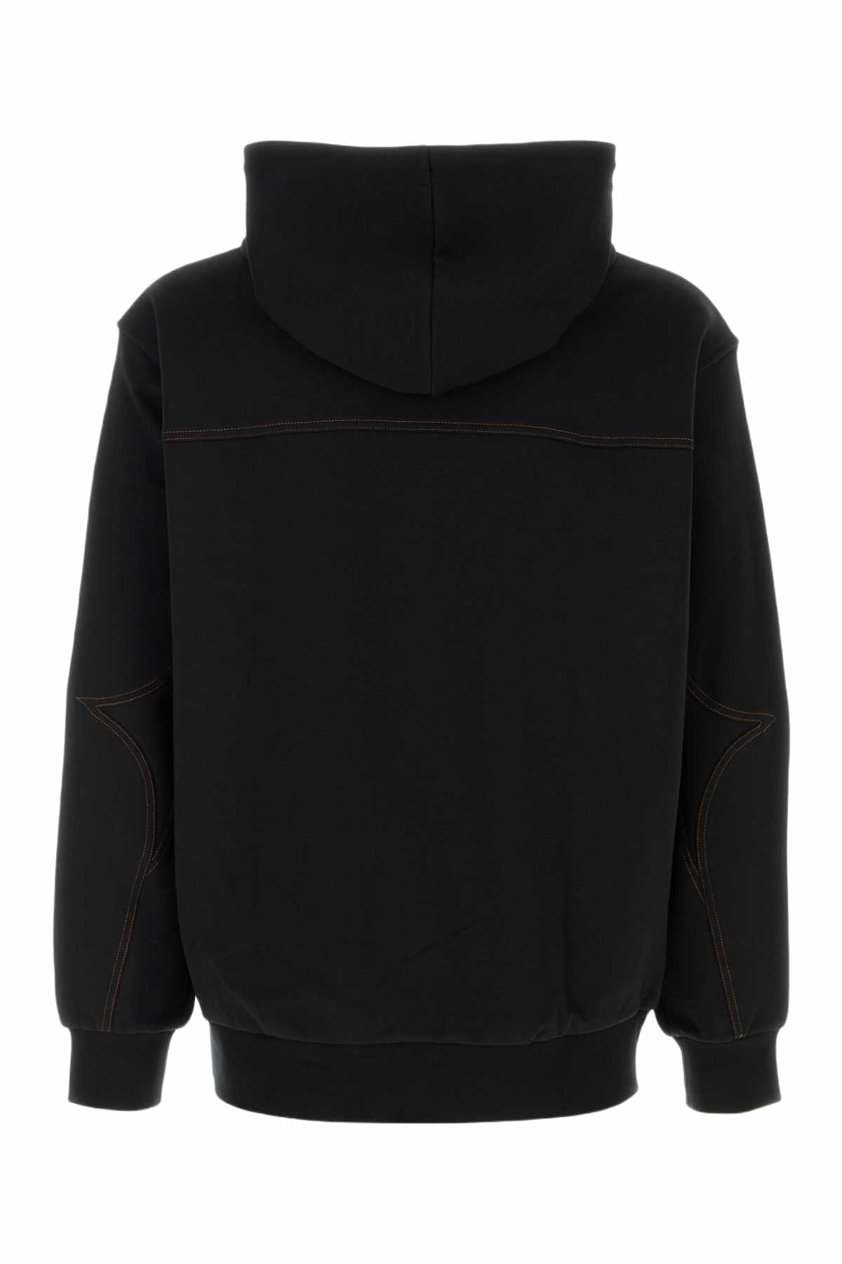 MCM Black Stretch Polyester Blend Sweatshirt