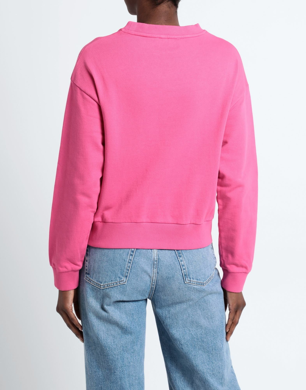 Shoe Womens Sweatshirt Fuchsia