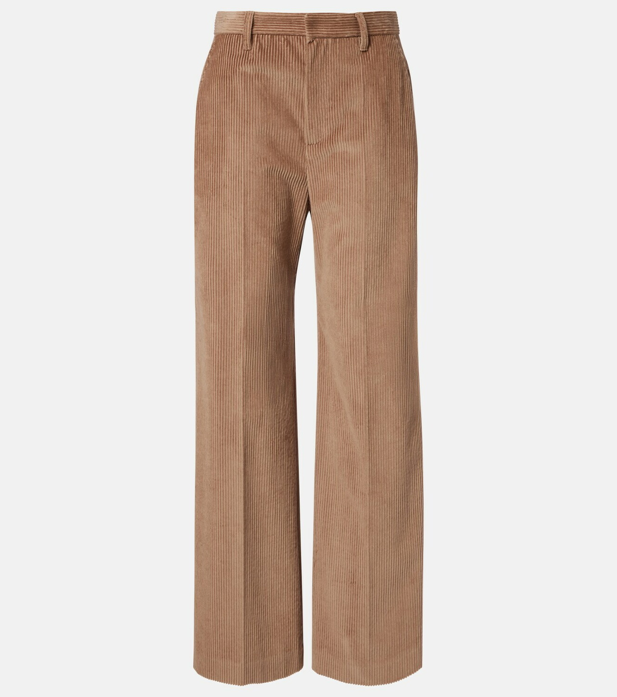 Brunello Cucinelli Monili cotton corduroy wide-leg pants