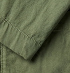 Incotex - Slim-Fit Unstructured Stretch-Cotton Blazer - Green