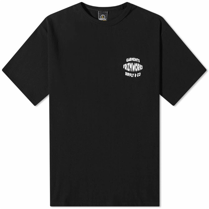 Photo: FrizmWORKS Men's Garment Supply & Co T-Shirt in Black