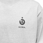 Noma t.d. Men's Long Sleeve Logo T-Shirt in Grey