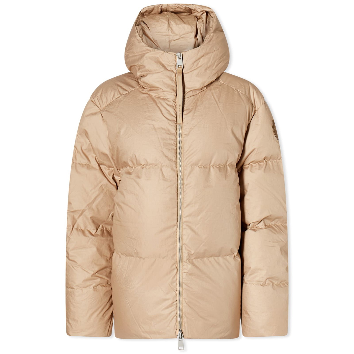 Canada Goose Women's Garnet Puffer Jacket in Desert Sand