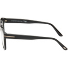TOM FORD Black Blue Block Soft Square Blue Light Optical Glasses