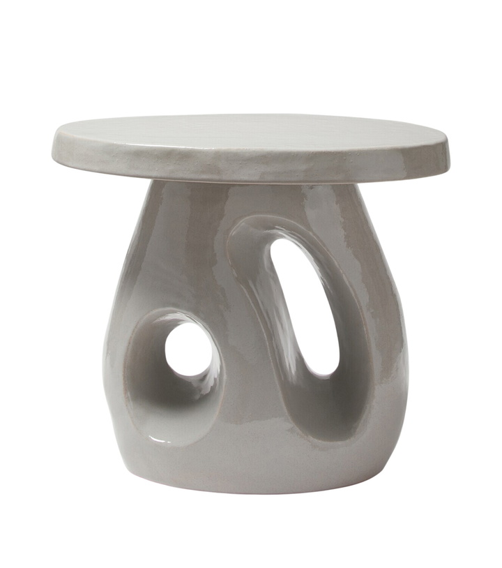 Photo: Serax Amé 10 stoneware side table by Marie Michielssen