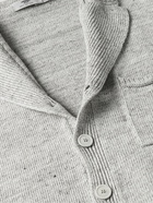 Inis Meáin - Pub Jacket Linen Cardigan - Gray