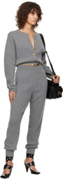 Chloé Gray Wool & Cashmere Jumpsuit