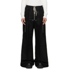 Rick Owens Black Tower Heizer Belas Cargo Pants