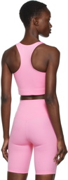 Girlfriend Collective SSENSE Exclusive Pink Paloma Sports Bra