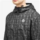 Moncler Men's Ifaty Rainwear Logo Jacket in Black