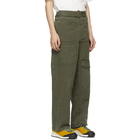 JW Anderson Khaki Fold Front Utility Trousers