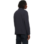 Stone Island Navy 6100001 Heavy Cotton Jersey Polo