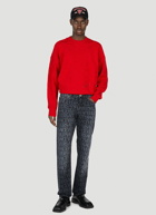 Versace - Greca Knit Sweater in Red