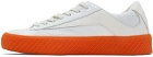 BY FAR Off-White & Orange Rodina Low-Top Sneakers