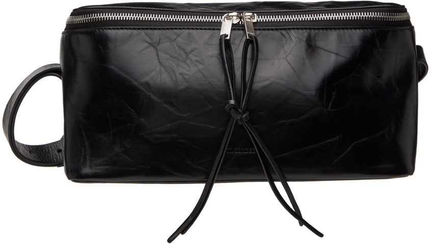 Jil Sander Black Camera Medium Bag